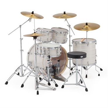 Pearl EXX725S/C-2CSNN #777 [EXPORT スタンダードサイズドラムセット (2クラッシュシンバル仕様) / Slipstream White]【シンバル＆ハードウェア＆スティック付属】 画像2