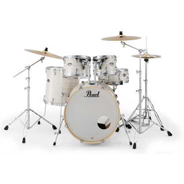 Pearl EXX725SP/C #777 [EXPORT スタンダードサイズドラムシェルセット / Slipstream White]【シンバル＆ハードウェア別売】 画像2