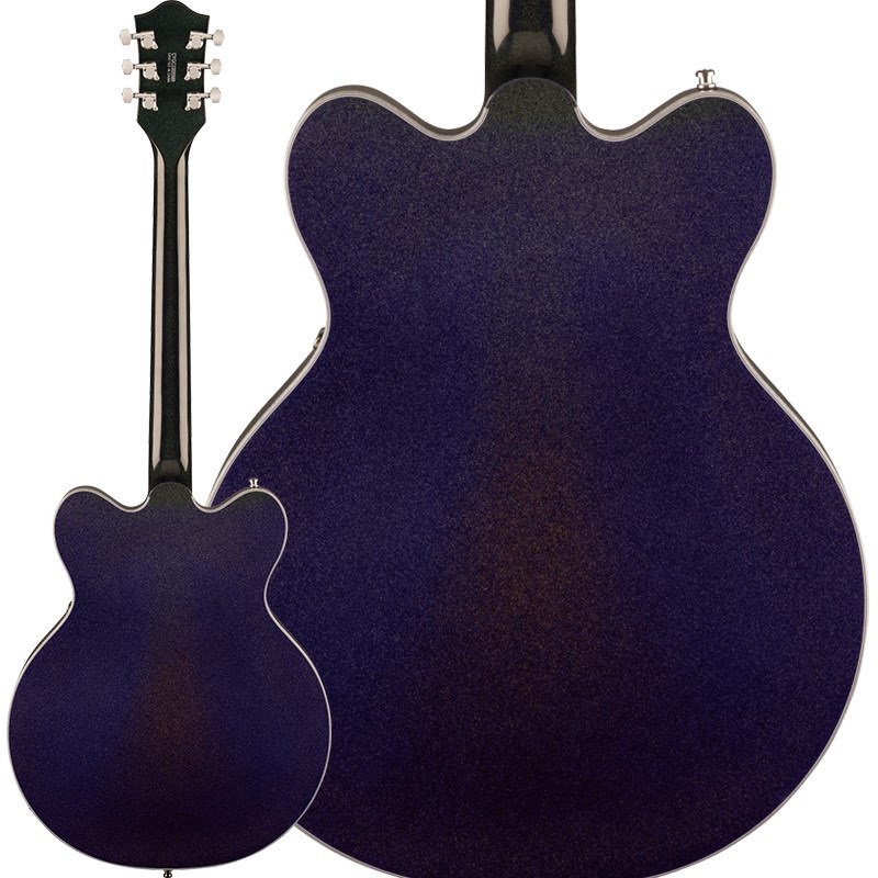 GRETSCH Electromatic John Gourley Broadkaster Center Block (Iridescent Black/Laurel) 画像1