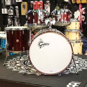 GRETSCH USA Custom 4pc Drum Kit [BD22，FT16、TT12、TT10] - Walnut Gloss 値下げしました！ 画像1