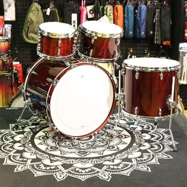 GRETSCH USA Custom 4pc Drum Kit [BD22，FT16、TT12、TT10] - Walnut Gloss 値下げしました！ 画像4