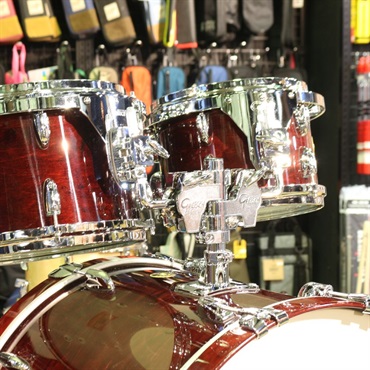 GRETSCH USA Custom 4pc Drum Kit [BD22，FT16、TT12、TT10] - Walnut Gloss 値下げしました！ 画像8