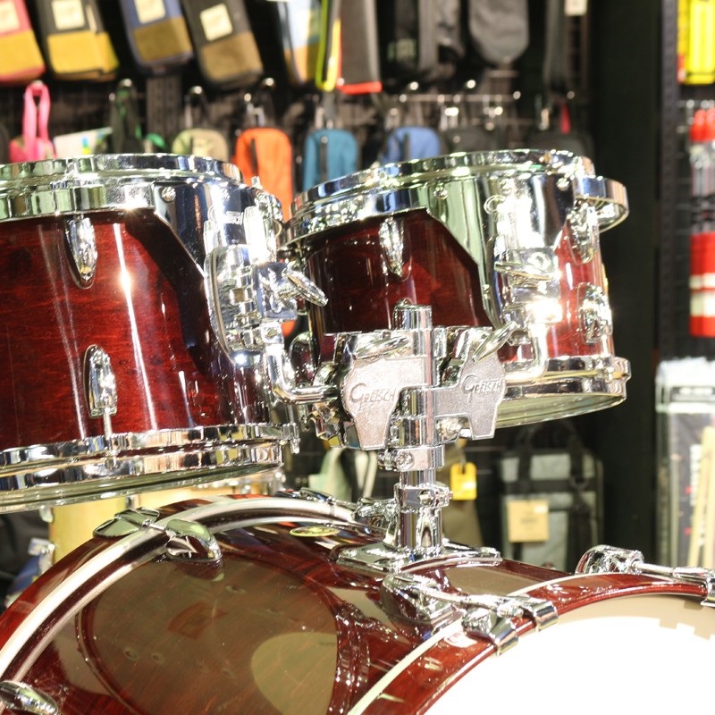 GRETSCH USA Custom 4pc Drum Kit [BD22，FT16、TT12、TT10] - Walnut Gloss 値下げしました！ 画像8