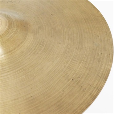 Zildjian VINTAGE 値下げしました！1950s A Zildjian HiHat 12 Pair [Late 50s Small Stamp/Top:530g Bottom:608g] 画像5