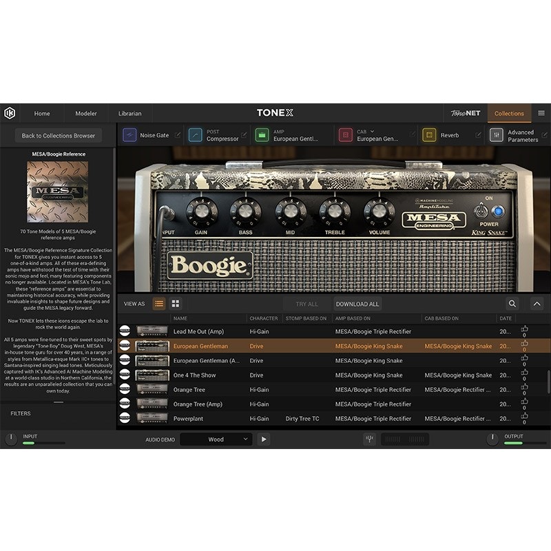 IK Multimedia TONEX MESA/Boogie Reference(代引不可)(オンライン納品) 画像1