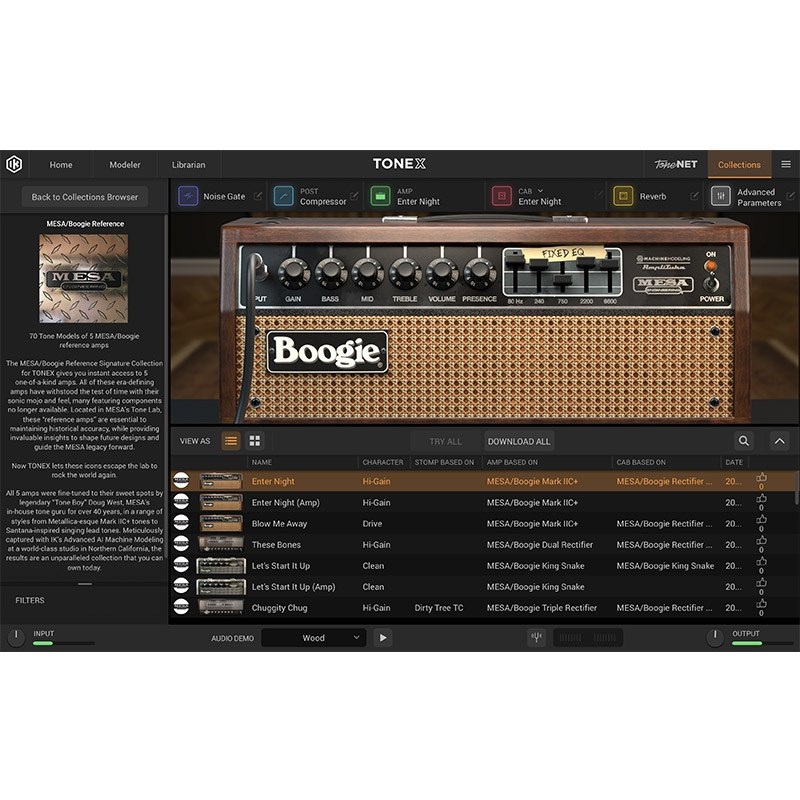 IK Multimedia TONEX MESA/Boogie Reference(代引不可