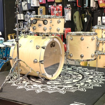 dw 値下げしました！Collector's Pure Maple 4pc Drum Kit [BD22，FT16，TT12&10 / Natural Satin Oil] 画像4