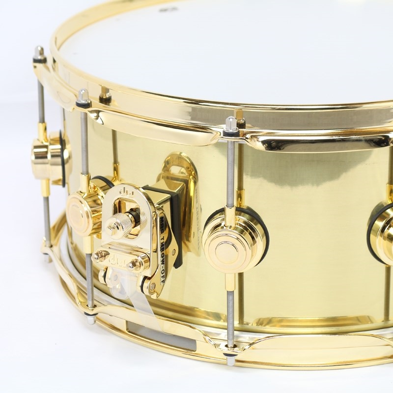 disques POP UP サウンドサンプラー 6枚セット /デシネ dw DRVN6514SPC [Collector's Series Polished Brass Snare Drum