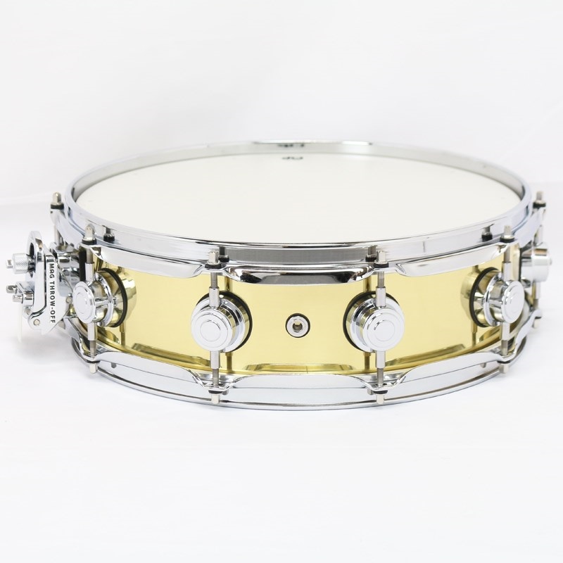 dw DRVN0414SPC [Collector's Series Polished Brass Snare Drum 14×4] 画像1