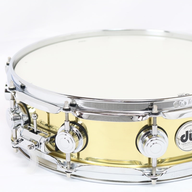 dw DRVN0414SPC [Collector's Series Polished Brass Snare Drum 14×4] 画像5