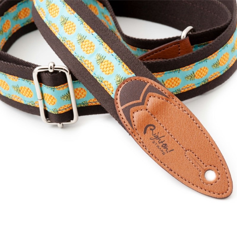 RIGHTON STRAPS SURF ギター・ベース・ウクレレストラップ (MALIBU BROWN) 画像1