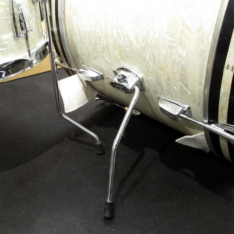 Ludwig 【Vintage】1969's Down Beat 3pc Drum Set - White Marine Pearl【値下げしました！】 画像5