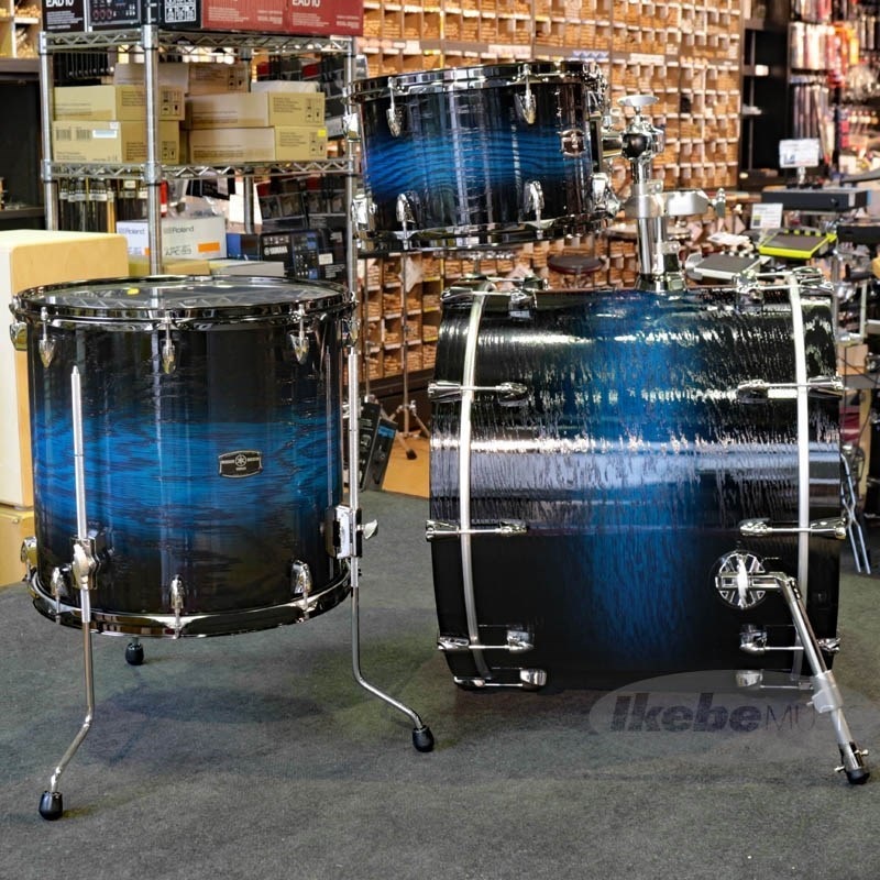 YAMAHA LIVE CUSTOM HYBRID OAK 4pc Drum Set [LHB2218 + LHP6F3 (BD22，FT16，TT12＆10) / UZU アイスサンバースト] 画像3