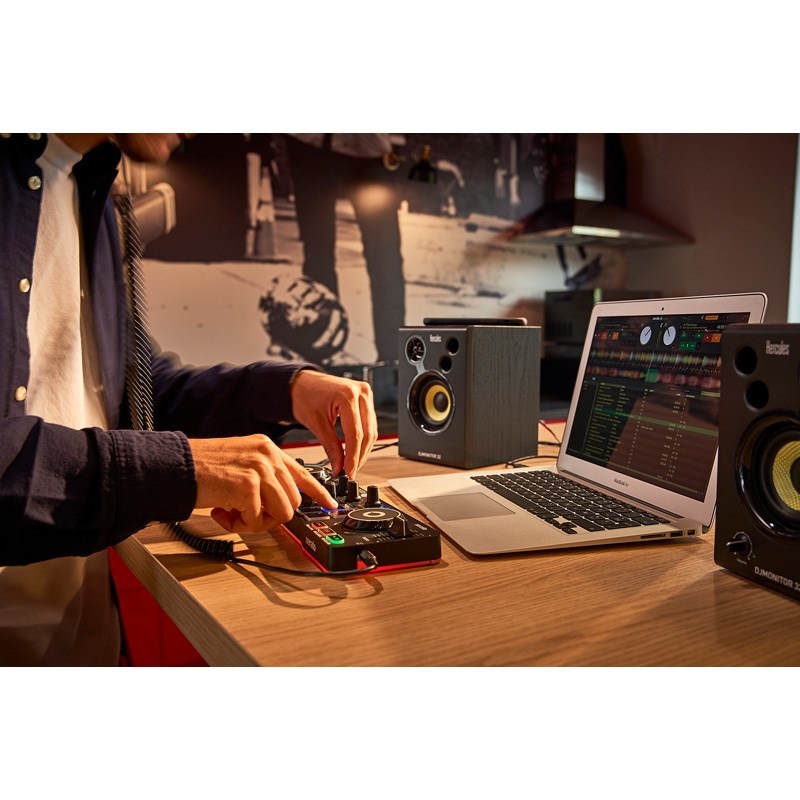 HERCULES 【期間限定特価】DJCONTROL STARLIGHT 【Serato DJ Lite 対応 DJコントローラー】 画像7