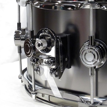 dw DRVD6514SVNBK [Collector's Satin Black Over Brass Snare 14×6.5 / Black Nickel Hardware] 画像2