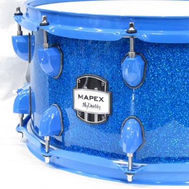 MAPEX MyDentity 14×6.5 Snare Drum - Blue Sparkle 【中古品 