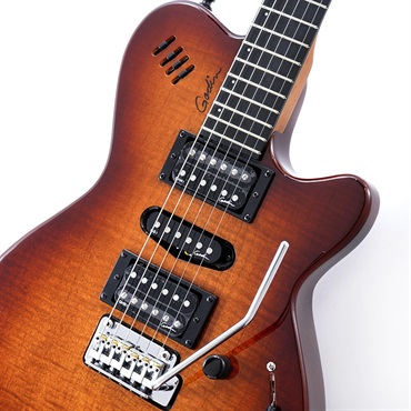 Godin XTSA(Synth-Acces)Light Burst Flame 展示特価！ 画像3