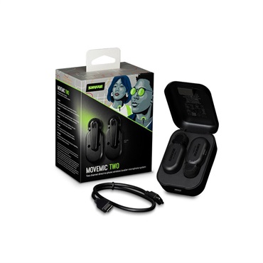 SHURE MoveMic Two(MV-TWO-J-Z6)(2チャンネル・クリップオン・ワイヤレスマイク)  【国内正規品】 画像2