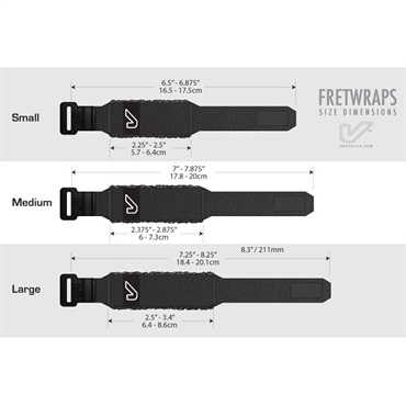 Gruv Gear FretWraps FW-1STL-MD(Medium) STEALTH EDITION 画像3