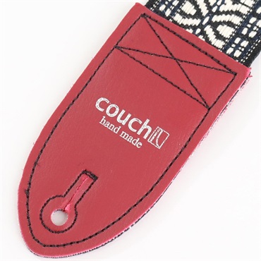 Couch Guitar Strap The Midnight Blue and Maroon Tab Hippie
