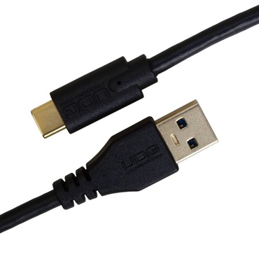 UDG U98001BL Ultimate USB Cable 3.0 C-A Black Straight 1.5m 画像1