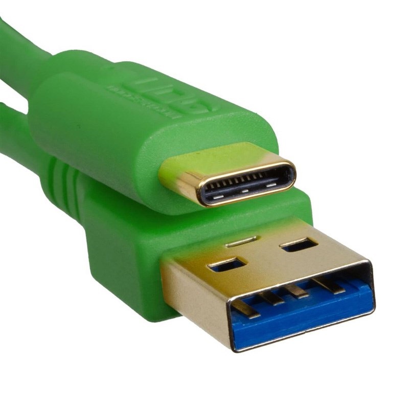 UDG U98001GR Ultimate USB Cable 3.0 C-A Green Straight 1.5m 画像2