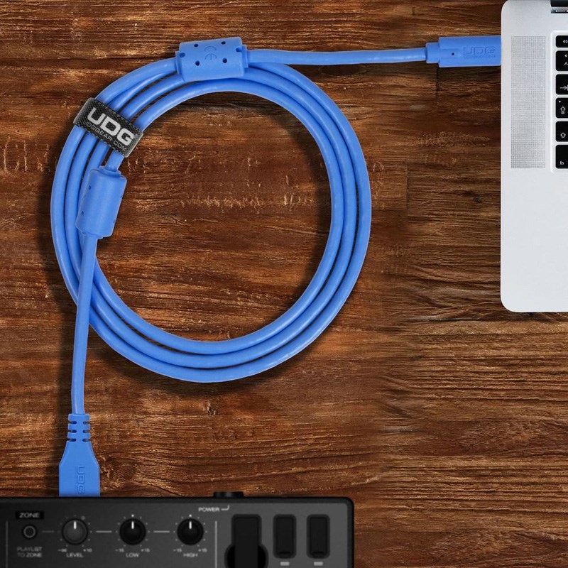 UDG U98001LB Ultimate USB Cable 3.0 C-A Blue Straight 1.5m 画像6