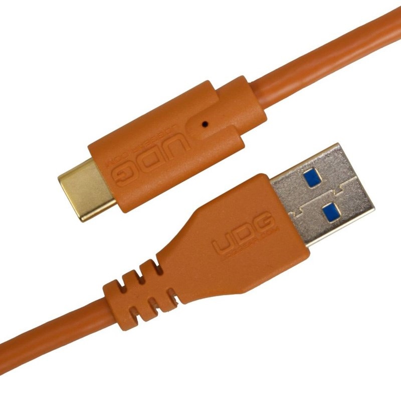 UDG U98001OR Ultimate USB Cable 3.0 C-A Orange Straight 1.5m 画像1