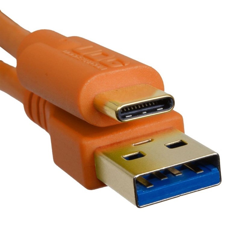 UDG U98001OR Ultimate USB Cable 3.0 C-A Orange Straight 1.5m 画像2
