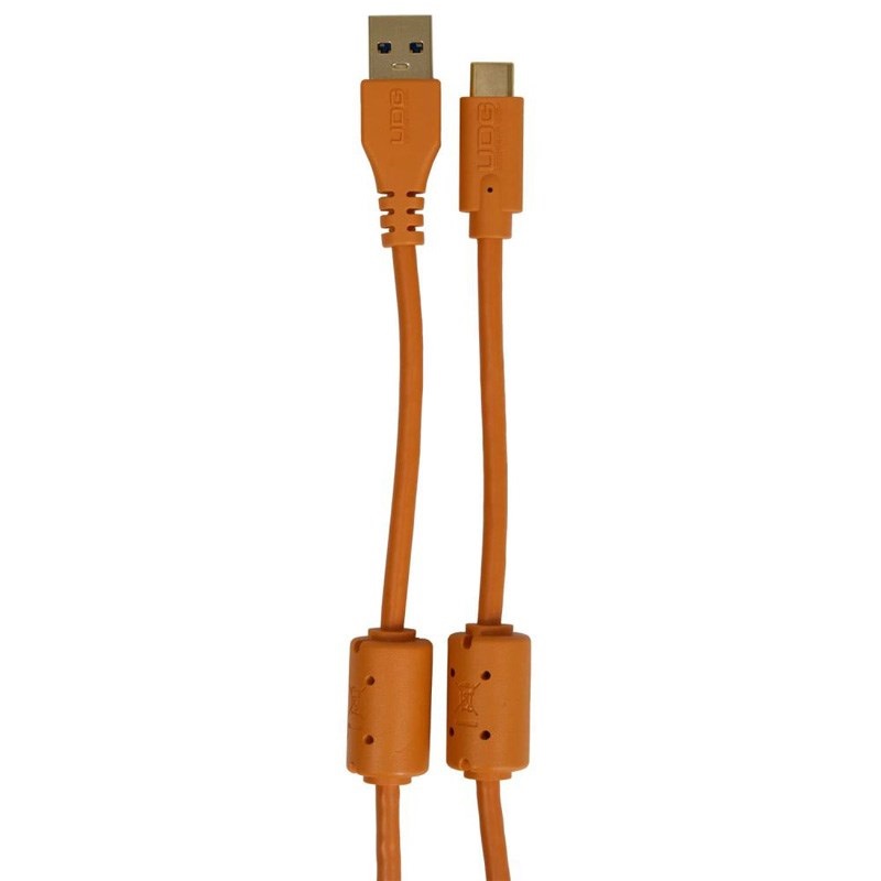 UDG U98001OR Ultimate USB Cable 3.0 C-A Orange Straight 1.5m 画像3