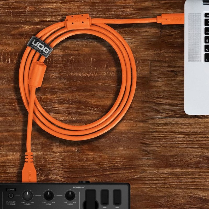 UDG U98001OR Ultimate USB Cable 3.0 C-A Orange Straight 1.5m 画像6
