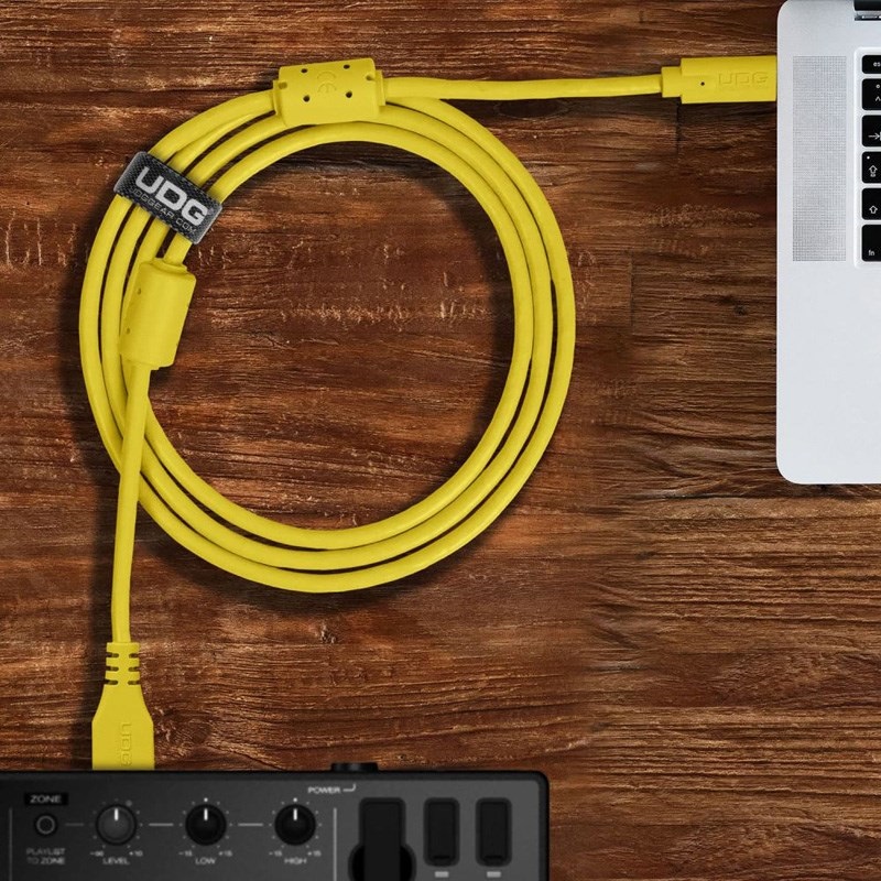 UDG U98001YL Ultimate USB Cable 3.0 C-A Yellow Straight 1.5m 画像6