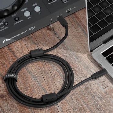 UDG U99001BL Ultimate USB Cable 3.2 C-C Black Straight  1.5m 画像5