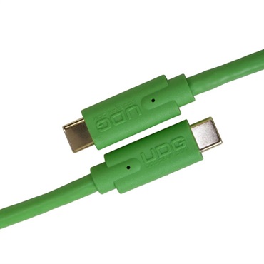 UDG U99001GR Ultimate USB Cable 3.2 C-C Green Straight 1.5m 画像1