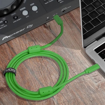 UDG U99001GR Ultimate USB Cable 3.2 C-C Green Straight 1.5m 画像5