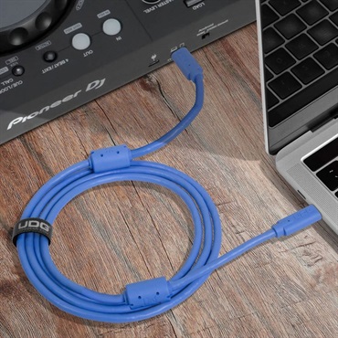 UDG U99001LB Ultimate USB Cable 3.2 C-C Blue Straight 1.5m 画像5