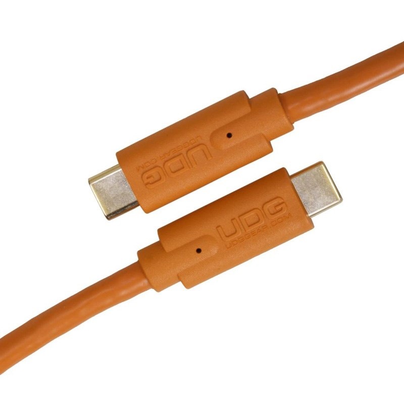 UDG U99001OR Ultimate USB Cable 3.2 C-C Orange Straight 1.5m 画像1