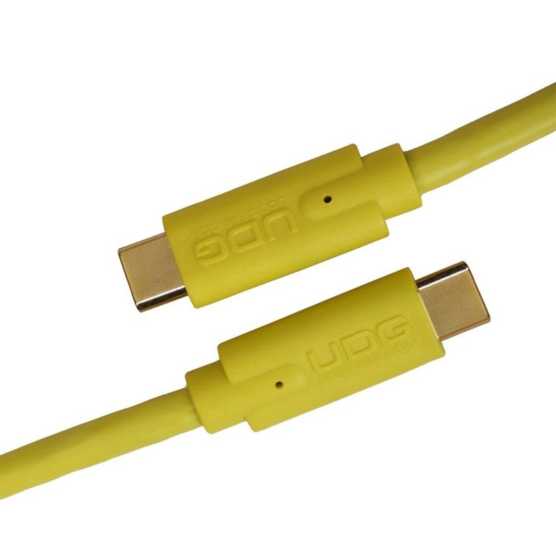 UDG U99001YL Ultimate USB Cable 3.2 C-C Yellow Straight 1.5m 画像1