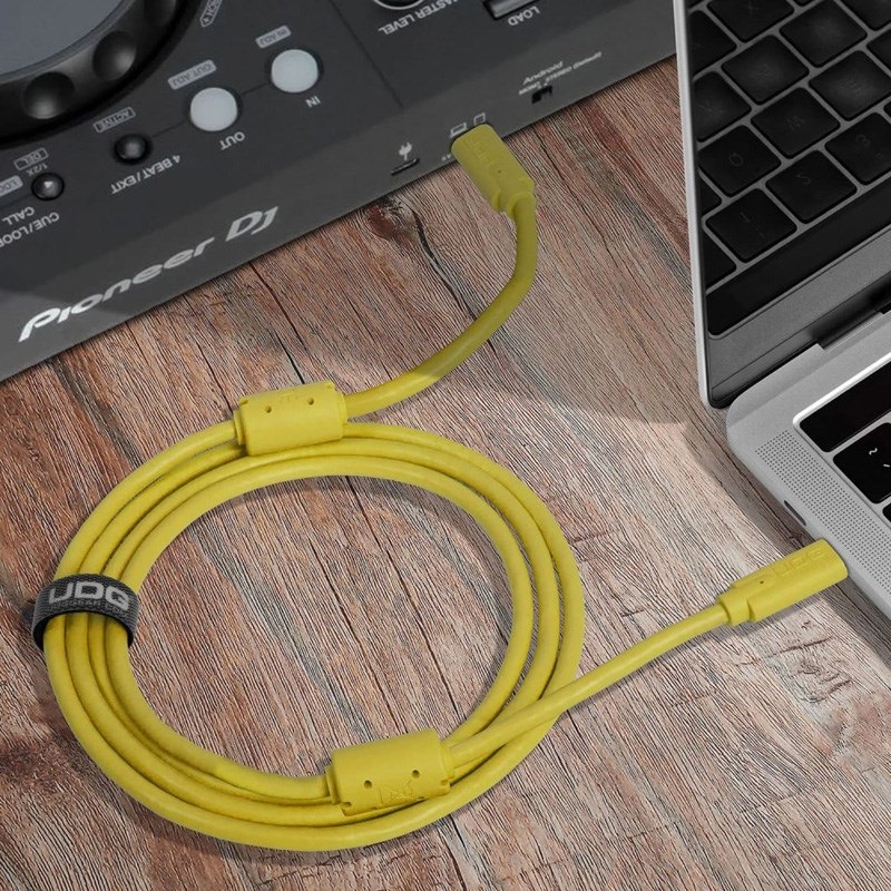UDG U99001YL Ultimate USB Cable 3.2 C-C Yellow Straight 1.5m 画像5