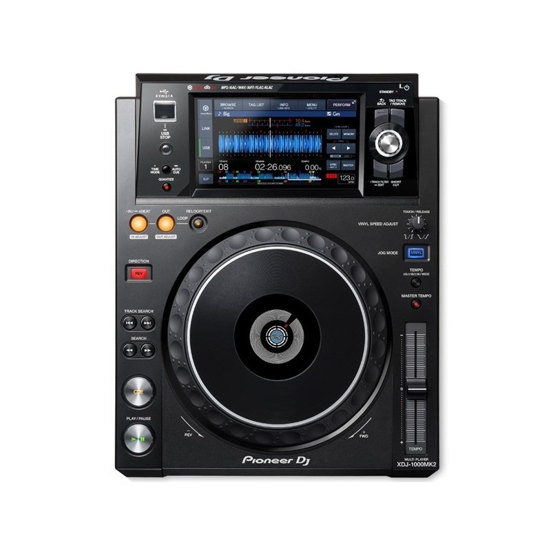 Pioneer DJ XDJ-1000MK2 + DECKSAVER本体保護カバー SET 画像1