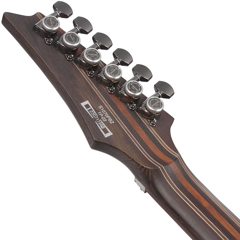 Ibanez Premium S1070PBZ-CKB (Charcoal Black Burst) [SPOT MODEL] 画像5