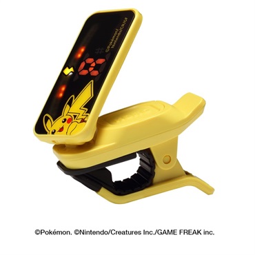 KORG Pitchclip 2+ [PC-2+ P025] ピカチュウ(Y) CLIP-ON TUNER 画像1