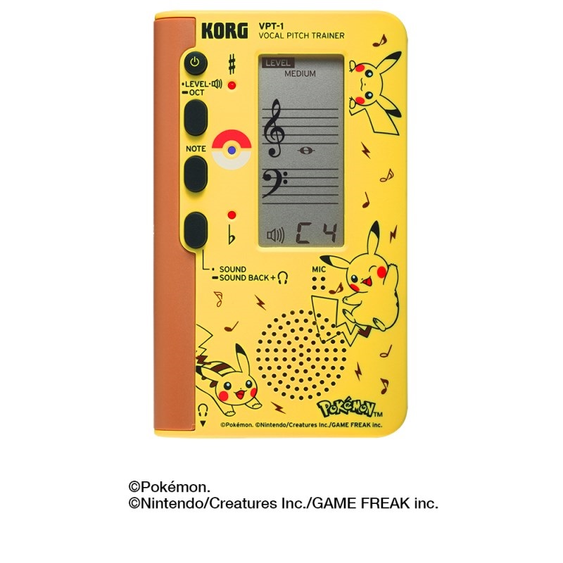 KORG 【新楽器応援セール】 VOCAL PITCH TRAINER[VPT-1 P025]（ピカチュウ） 画像1