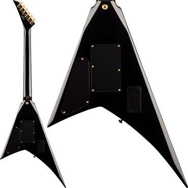 Jackson Concept Series Limited Edition Rhoads RR24 FR H (Black with White Pinstripes/Ebony) 画像1