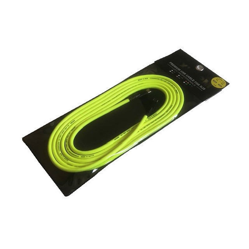 EXFORM DJUSB-3M-YLW-C-C  【C to C タイプの高品質USBケーブル 3m】 画像4