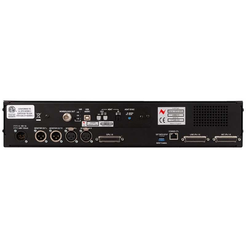 AMS Neve 1073OPX Octal Mic Preamp unit & ADAT/USB digital option card bundle 画像1