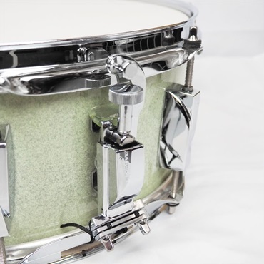 CANOPUS JSB-1455-IWS-LQ／Ice White Sparkle [刃 II YAIBA Birch Snare Drum 14×5.5] 画像5