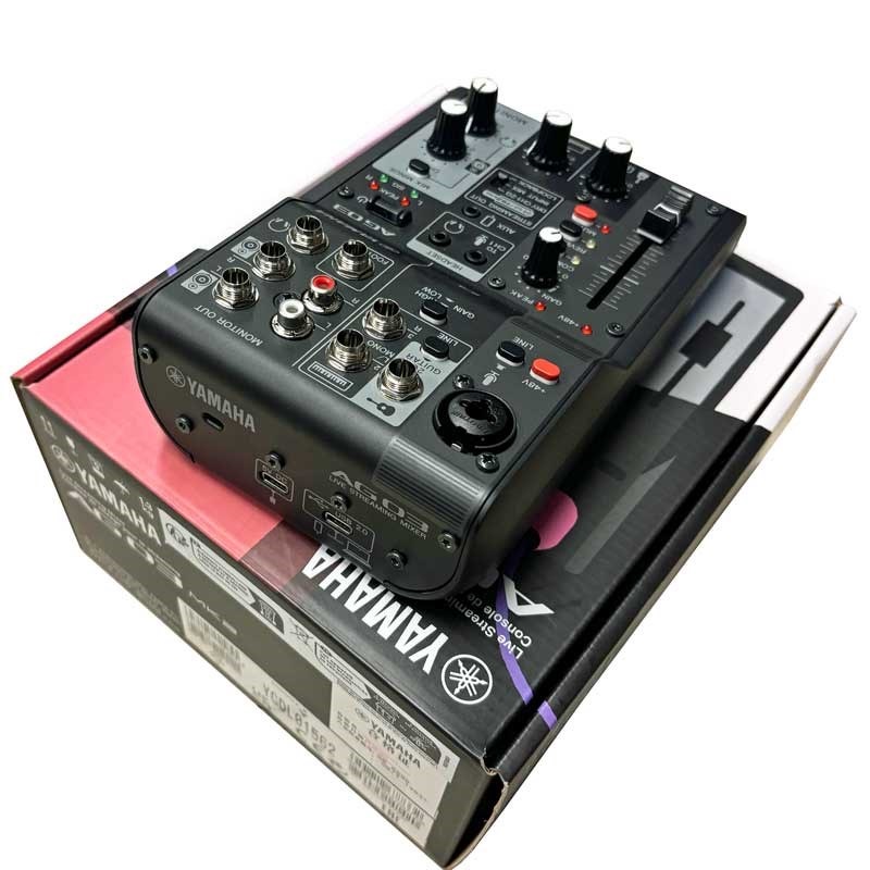 YAMAHA 【USED】【売り尽くしSALE】AG03mk2 BK ｜イケベ楽器店 