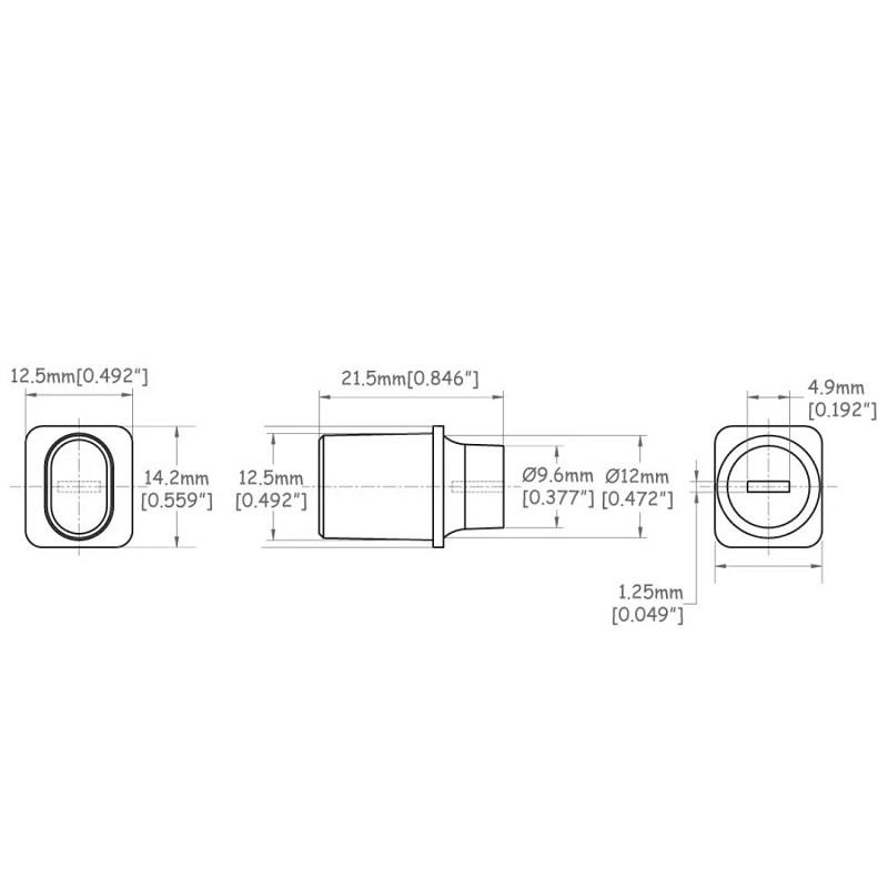 ALLPARTS Switch Knobs for Telecaster (2個セット) [SK-0713-023] 画像1