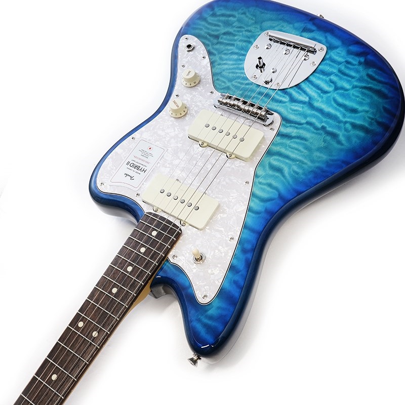 Fender Made in Japan 2024 Collection Hybrid II Jazzmaster QMT (Aquamarine/Rosewood) 画像5